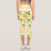 LEGGINGS CAPRI EFFET CITRON (Verso)