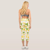 LEGGINGS CAPRI EFFET CITRON (Verso)