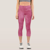 Leggings Capri Effet nuage tempête élégant Burgundy Blush (Recto)