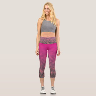 Leggings Capri Effondrement des Pétales