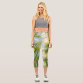 Leggings Capri Élasticité bambou (Recto)