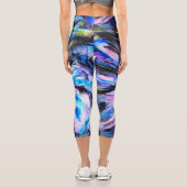 Leggings Capri Électrique (Verso)