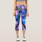 Leggings Capri Électrique (Recto)