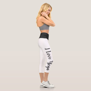 Leggings Capri Elégant Geo Yoga Capri Leggings! 🪐 ✨