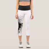 Leggings Capri Elégant Geo Yoga Capri Leggings! 🪐 ✨ (Recto)