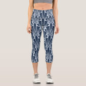 Leggings Capri Éléments géométriques : Motif moderne stylisé (Recto)