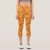 Leggings Capri Elmo | Motif Halloween Boo (Recto)