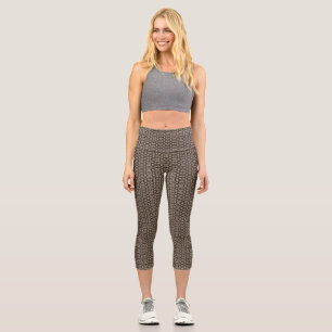 Leggings Capri Eloquent Metro Taupe Noir