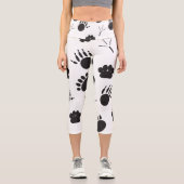 Leggings Capri Empreinte animale et animale (Recto)