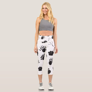 Leggings Capri Empreinte animale et animale