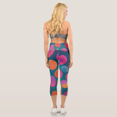 Leggings Capri Empreintes digitales (Verso)