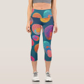 Leggings Capri Empreintes digitales (Recto)