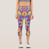Leggings Capri En fleur (Recto)