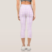 Leggings Capri En vichy violet F & L (Verso)