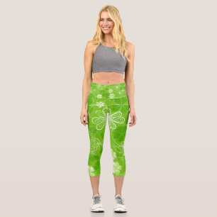 Leggings Capri Enchevêtrement de Trèfles