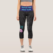LEGGINGS CAPRI ENTER THE GRID VOID (Recto)