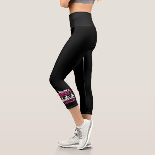 Leggings Capri Entraîneur mondial de gymnastique féminine
