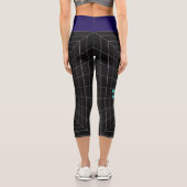 LEGGINGS CAPRI ENTREZ DANS LE VIDE DU RÉSEAU (Verso)