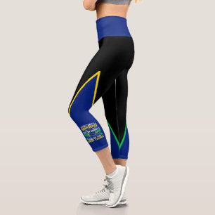 Leggings Capri Épouser un Brésilien - Brésil Bonheur