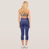 Leggings Capri Équipe de remorquage traversant les avirons (Verso)