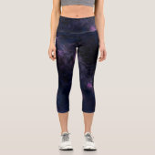 Leggings Capri Espace Abstrait (Recto)