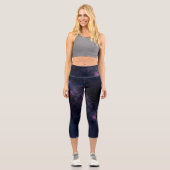 Leggings Capri Espace Abstrait (Recto)