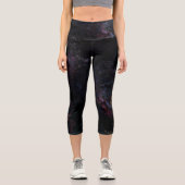 Leggings Capri Espace Abstrait (Recto)