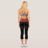 Leggings Capri Espagne & espagnol Drapeau mode, Fitness, Casquett (Verso)