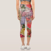 Leggings Capri Espagne Sunshine Espagnol Travel Art (Verso)