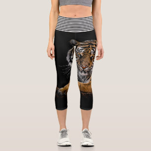 Leggings Capri Esprit animal tigre
