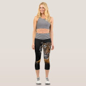 Leggings Capri Esprit animal tigre (Recto)