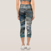 Leggings Capri Étiquette Adresse de retour (Verso)