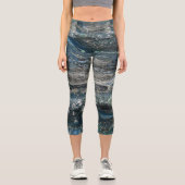 Leggings Capri Étiquette Adresse de retour (Recto)