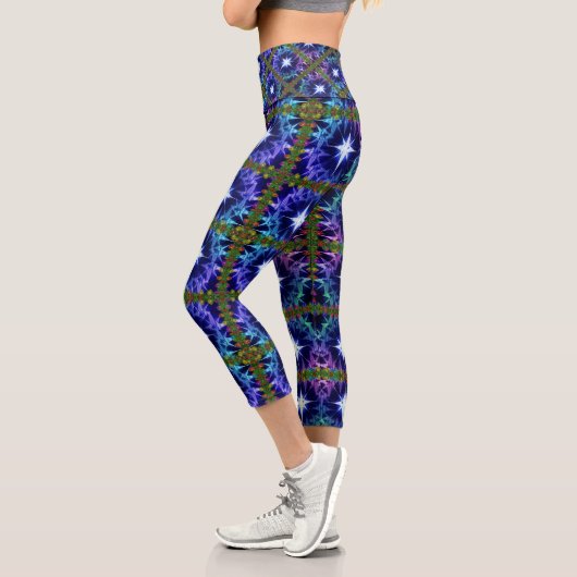 Leggings Capri Étoile bleue (Gauche)