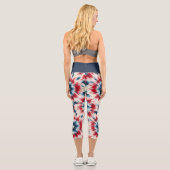 Leggings Capri Étoile des États-Unis (Verso)