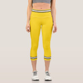 Leggings Capri Étoile jaune (Recto)