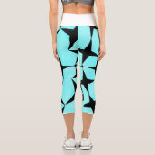 Leggings Capri Étoiles Géométriques (Verso)