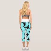 Leggings Capri Étoiles Géométriques (Verso)