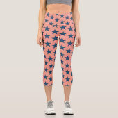 Leggings Capri Étoiles Motif 4 (Recto)