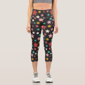 Leggings Capri Étoiles symétriques (Recto)
