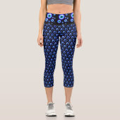 Leggings Capri Evil Talisman & arabe Amulet grec / turc (Recto)