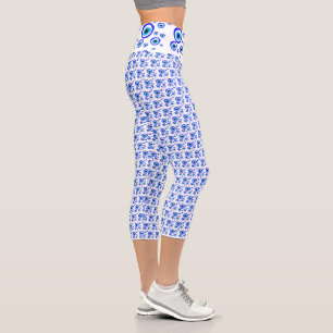 Leggings Capri Evil Talisman & arabe Amulet grec / turc