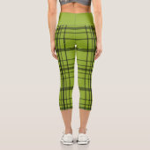 Leggings Capri Face Frankenstein Halloween (Verso)