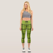 Leggings Capri Face Frankenstein Halloween (Recto)