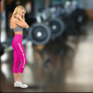 Leggings Capri Faire de l'exercice Sauvage et Non Moyen