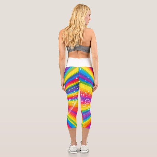 Leggings Capri Faites ce que vous aimez ! Motivation (Verso)