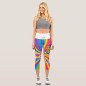 Leggings Capri Faites ce que vous aimez ! Motivation (Recto)
