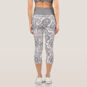 Leggings Capri Fancy Paisley Capris (Verso)