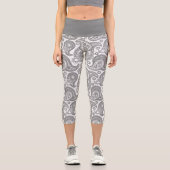 Leggings Capri Fancy Paisley Capris (Recto)