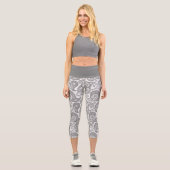 Leggings Capri Fancy Paisley Capris (Recto)